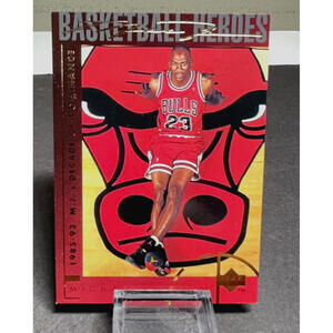 Michael Jordan 1994 Upper Deck DECADE OF DOMINANCE with GOLD SIGNATURE